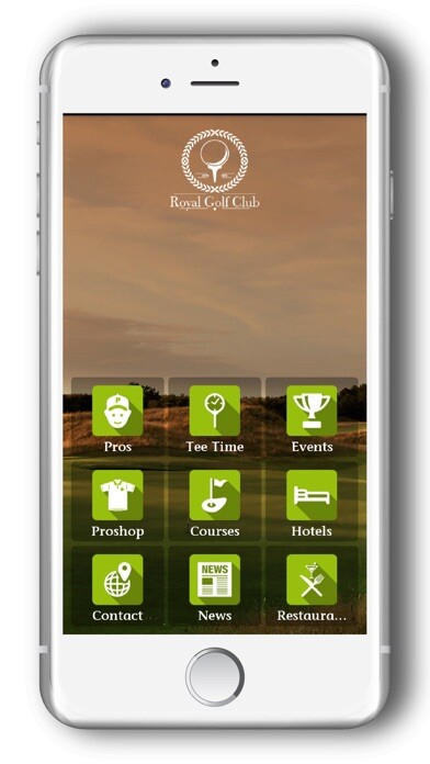 Emulate iPhone app Royal Golf & Country Club using MyAndroid Emulate iPhone app Royal Golf & Country Club using MyAndroid