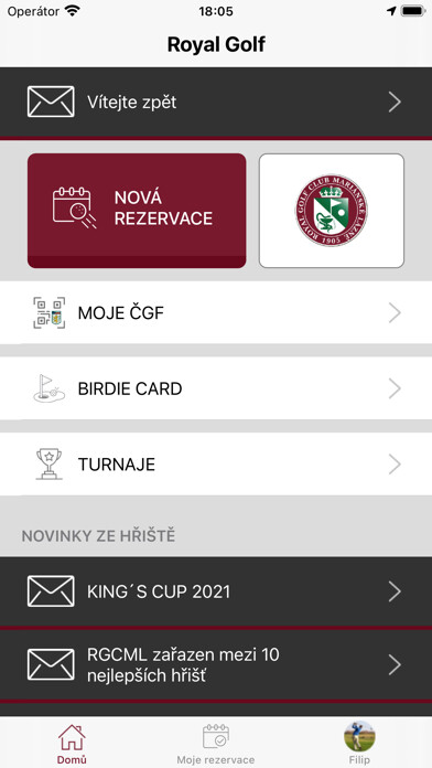 Emulate iPhone app Royal Golf Mariánské Lázn? using MyAndroid Emulate iPhone app Royal Golf Mariánské Lázn? using MyAndroid