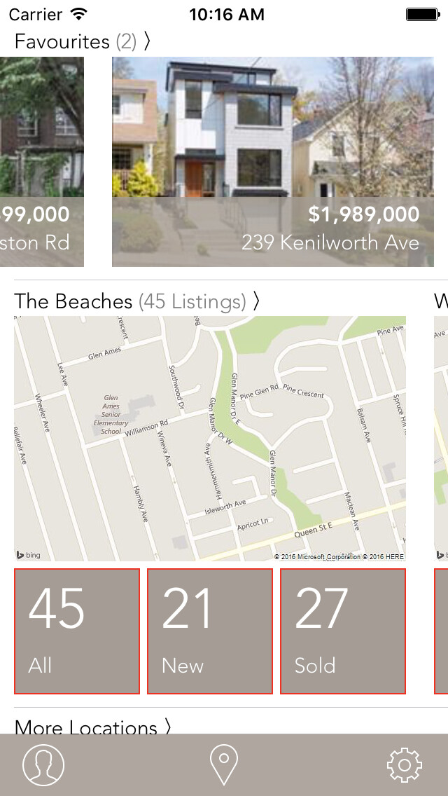 Emulate iPhone app Royal LePage Estate Realty using MyAndroid
