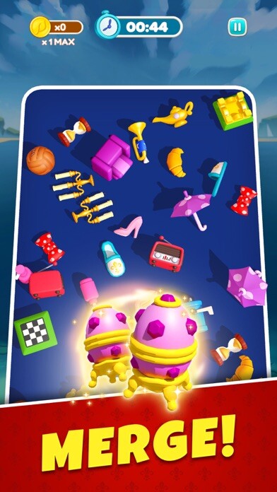 Emulate iPhone app Royal Merge 3D: Match Objects using MyAndroid