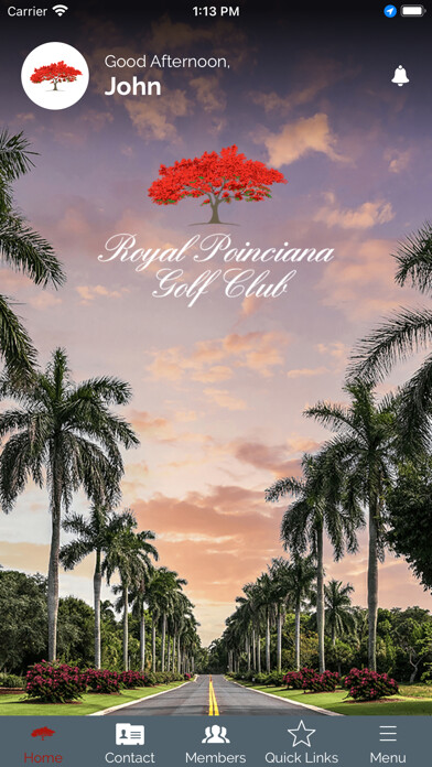 Emulate iPhone app Royal Poinciana using MyAndroid