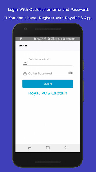 Run android online APK RoyalPOS Captain/Waiter App Fine Dine Restaurant from MyAndroid or emulate RoyalPOS Captain/Waiter App Fine Dine Restaurant using MyAndroid