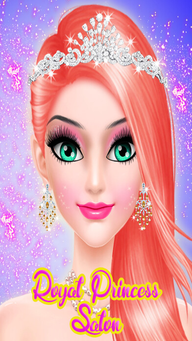 Emulate iPhone app Royal Princess - Salon Games For Girls using MyAndroid