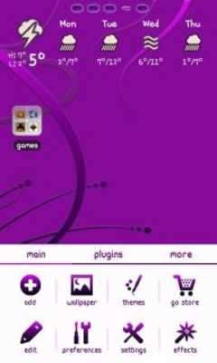 Emulate Android APK Royal Purple Go Launcher Emulate Android APK Royal Purple Go Launcher