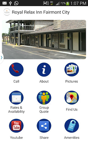 Run android online APK Royal Relax Inn Fairmont City from MyAndroid or emulate Royal Relax Inn Fairmont City using MyAndroid