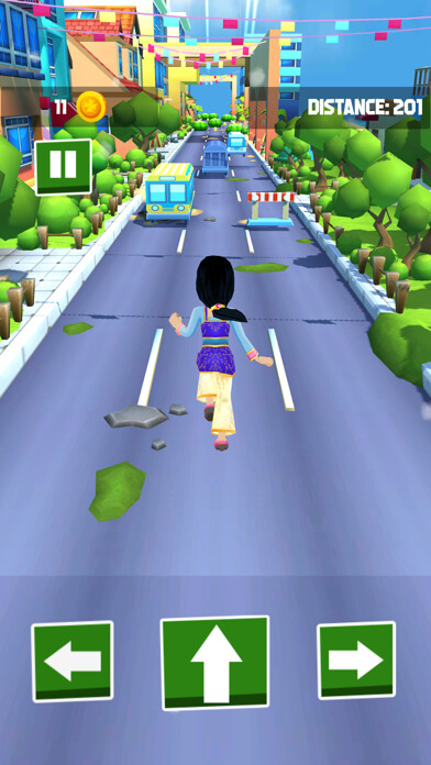 Emulate iPhone app Royal Running Princess Girl 3D using MyAndroid