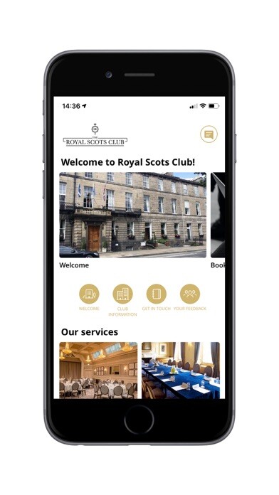 Emulate iPhone app Royal Scots Club using MyAndroid Emulate iPhone app Royal Scots Club using MyAndroid