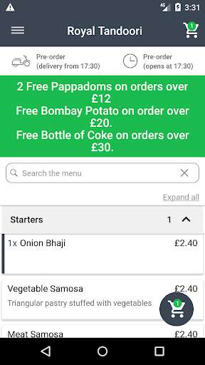 Run android online APK Royal Tandoori Brockley from MyAndroid or emulate Royal Tandoori Brockley using MyAndroid Run android online APK Royal Tandoori Brockley from MyAndroid or emulate Royal Tandoori Brockley using MyAndroid