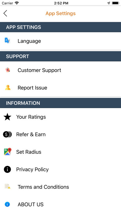 Emulate iPhone app Royal Taxi Driver using MyAndroid