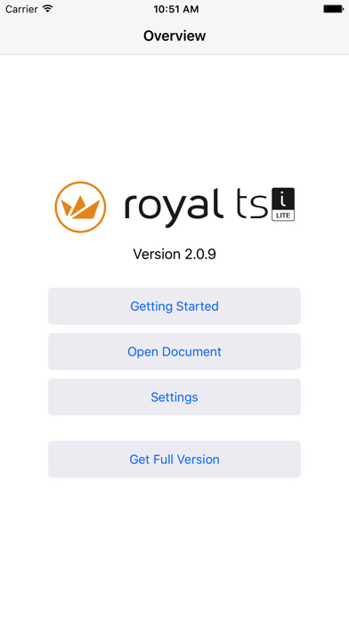 Emulate iPhone app Royal TSi Lite using MyAndroid Emulate iPhone app Royal TSi Lite using MyAndroid