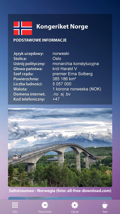 Emulate iPhone app Rozmówki polsko-norweskie using MyAndroid Emulate iPhone app Rozmówki polsko-norweskie using MyAndroid