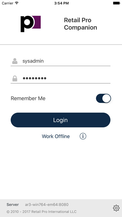 Emulate iPhone app RP Companion using MyAndroid