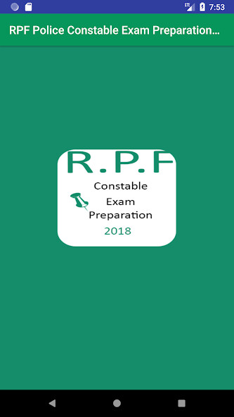 Emulate Android APK RPF Police Constable Exam Preparation 2018