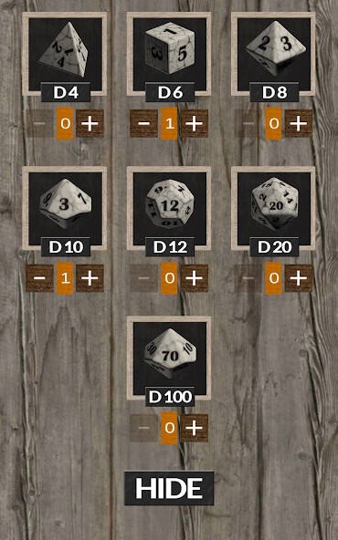 Run android online APK RPG Dice 3D from MyAndroid or emulate RPG Dice 3D using MyAndroid