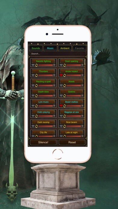 Emulate iPhone app RPG Master Sounds Mixer using MyAndroid Emulate iPhone app RPG Master Sounds Mixer using MyAndroid