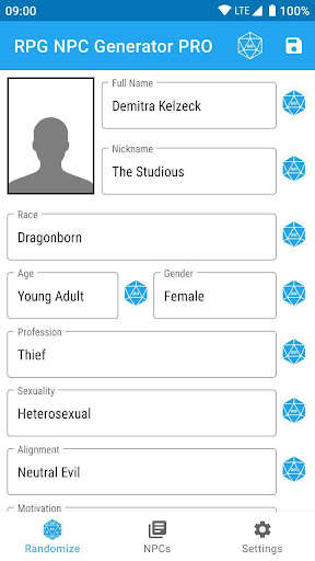 Run android online APK RPG NPC Generator from MyAndroid or emulate RPG NPC Generator using MyAndroid Run android online APK RPG NPC Generator from MyAndroid or emulate RPG NPC Generator using MyAndroid