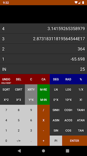 Run android online APK RPN Dominator Calculator from MyAndroid or emulate RPN Dominator Calculator using MyAndroid