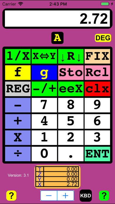 Emulate iPhone app RPNu using MyAndroid