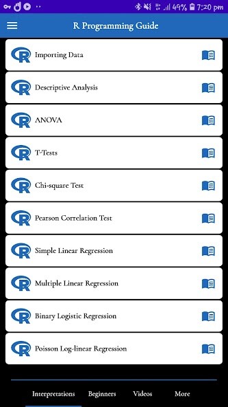 Run android online APK R Programming Guide from MyAndroid or emulate R Programming Guide using MyAndroid