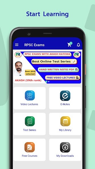 Run android online APK RPSC Exams with AK from MyAndroid or emulate RPSC Exams with AK using MyAndroid