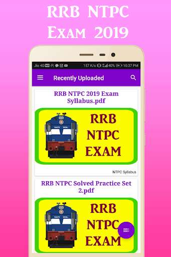 Run android online APK RRB NTPC Exam 2019 - Complete Exam Guide from MyAndroid or emulate RRB NTPC Exam 2019 - Complete Exam Guide using MyAndroid