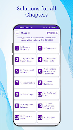 Run android online APK RS Aggarwal Class 8 Math Solution from MyAndroid or emulate RS Aggarwal Class 8 Math Solution using MyAndroid