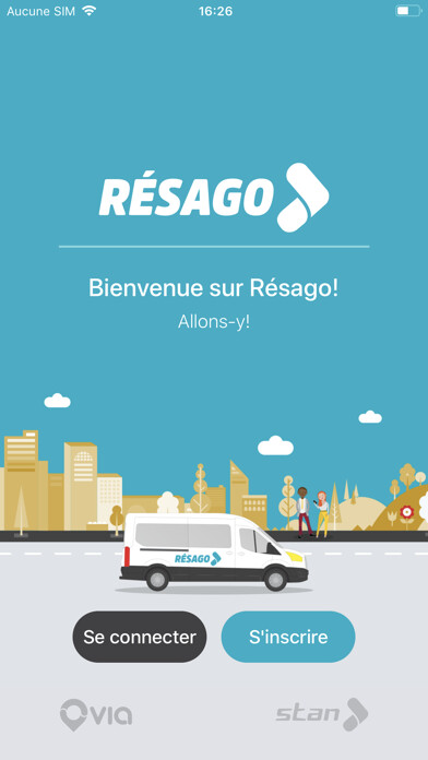 Emulate iPhone app Résago using MyAndroid