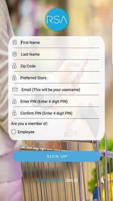 Emulate Android APK RSA Grocery