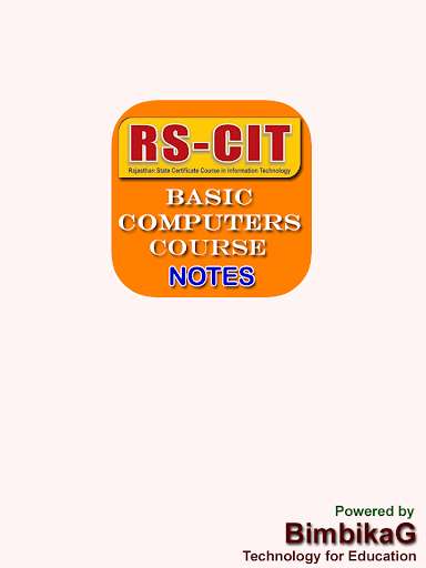 Emulate Android APK RSCIT Computer Course Notes