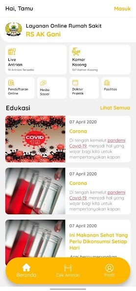 Run android online APK RS dr. A.K. Gani from MyAndroid or emulate RS dr. A.K. Gani using MyAndroid