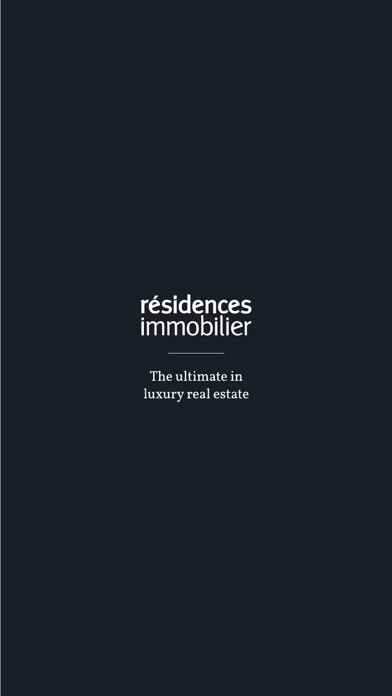 Emulate iPhone app Résidences Immobilier using MyAndroid