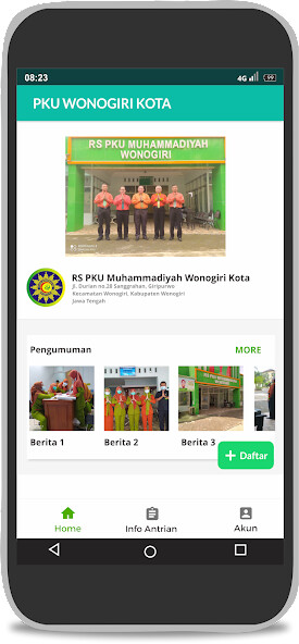 Run android online APK RS PKU Muhammadiyah Wonogiri Kota from MyAndroid or emulate RS PKU Muhammadiyah Wonogiri Kota using MyAndroid