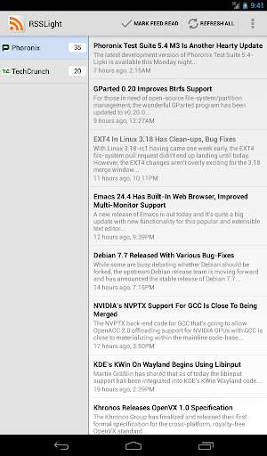 Emulate Android APK RSSLight Emulate Android APK RSSLight