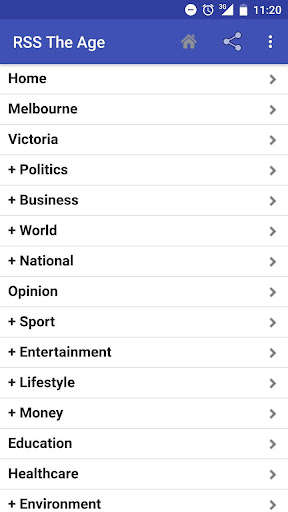 Run android online APK RSS The Age from MyAndroid or emulate RSS The Age using MyAndroid