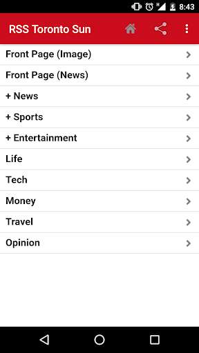 Run android online APK RSS Toronto Sun from MyAndroid or emulate RSS Toronto Sun using MyAndroid