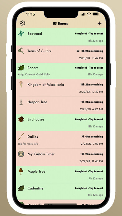 Emulate iPhone app RS Timers using MyAndroid Emulate iPhone app RS Timers using MyAndroid