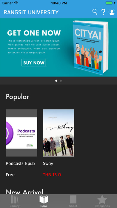 Emulate iPhone app RSU Book Shelf using MyAndroid Emulate iPhone app RSU Book Shelf using MyAndroid