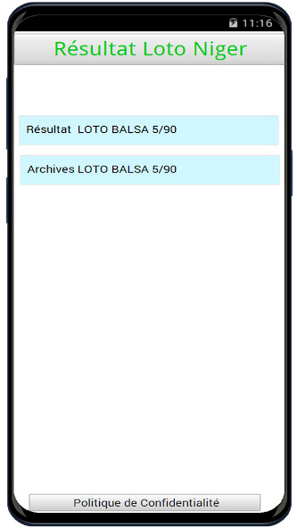 Run android online APK Résultat LOTO BALSA 5/90 Niger from MyAndroid or emulate Résultat LOTO BALSA 5/90 Niger using MyAndroid Run android online APK Résultat LOTO BALSA 5/90 Niger from MyAndroid or emulate Résultat LOTO BALSA 5/90 Niger using MyAndroid
