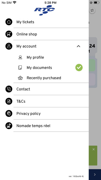 Emulate iPhone app RTC Nomade paiement using MyAndroid