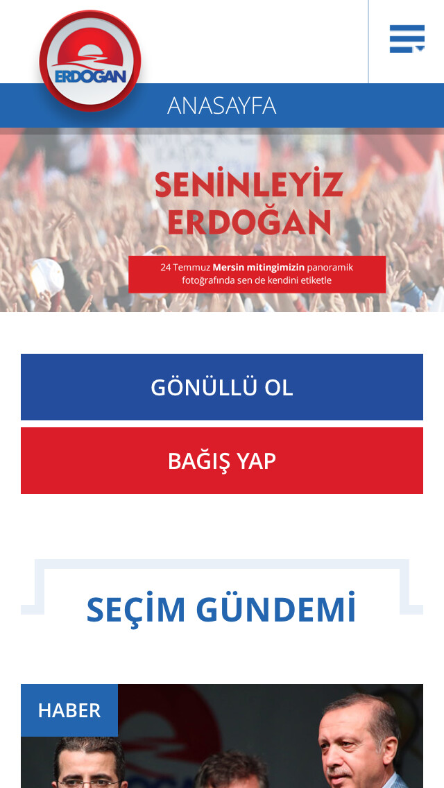Emulate iPhone app RTE Recep Tayyip Erdoğan using MyAndroid Emulate iPhone app RTE Recep Tayyip Erdoğan using MyAndroid