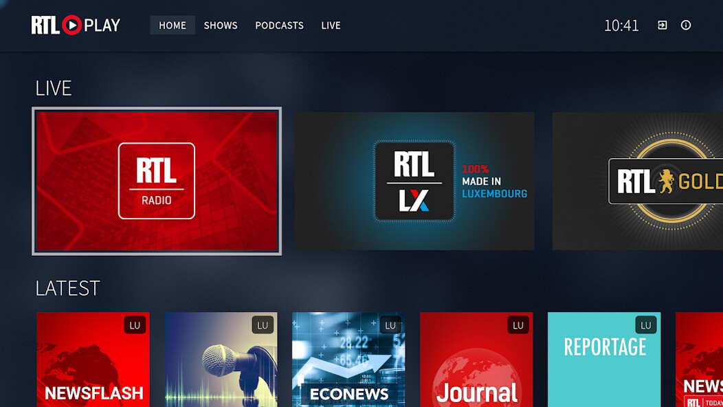 Run android online APK RTLPlay for TV from MyAndroid or emulate RTLPlay for TV using MyAndroid