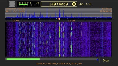 Emulate iPhone app rtl_tcp SDR using MyAndroid