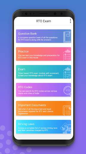Run android online APK RTO  Exam : Driving Licence Test Questions from MyAndroid or emulate RTO  Exam : Driving Licence Test Questions using MyAndroid