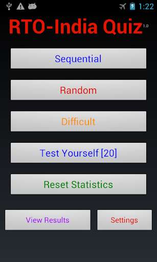 Emulate Android APK RTO-India Quiz Emulate Android APK RTO-India Quiz