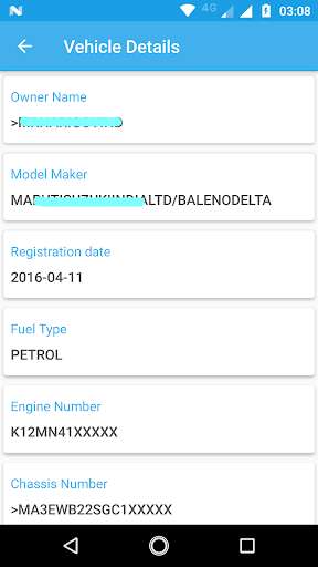 Run android online APK RTO  Vehicle Info RC 2020 from MyAndroid or emulate RTO  Vehicle Info RC 2020 using MyAndroid