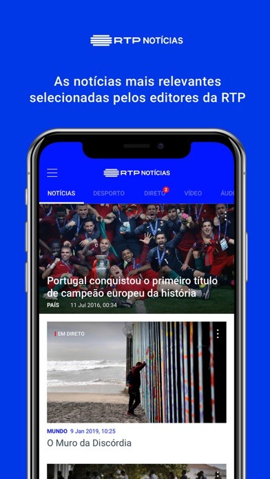 Emulate iPhone app RTP Notícias using MyAndroid Emulate iPhone app RTP Notícias using MyAndroid