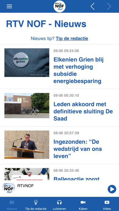 Emulate iPhone app RTV NOF - Nieuws using MyAndroid Emulate iPhone app RTV NOF - Nieuws using MyAndroid