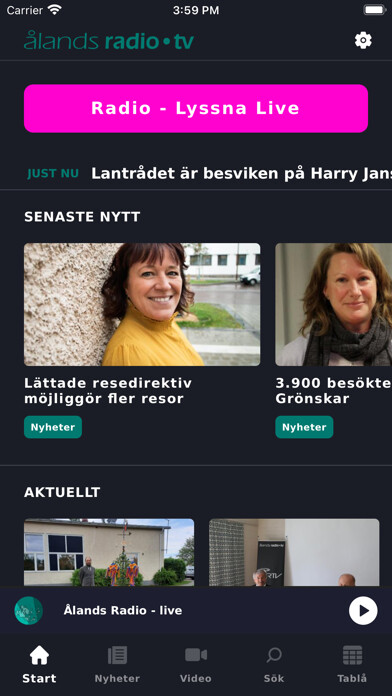 Emulate iPhone app ÅRTV Play using MyAndroid Emulate iPhone app ÅRTV Play using MyAndroid