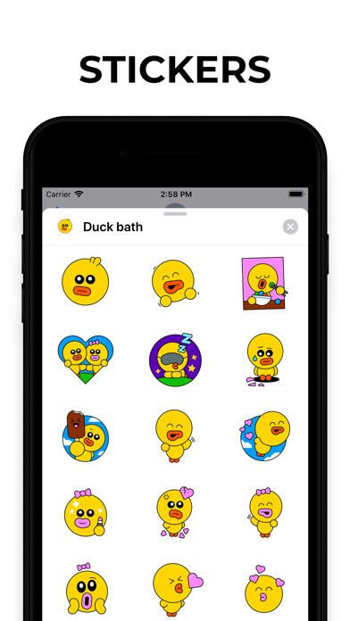 Emulate iPhone app Rubber duck Emoji & Stickers using MyAndroid Emulate iPhone app Rubber duck Emoji & Stickers using MyAndroid