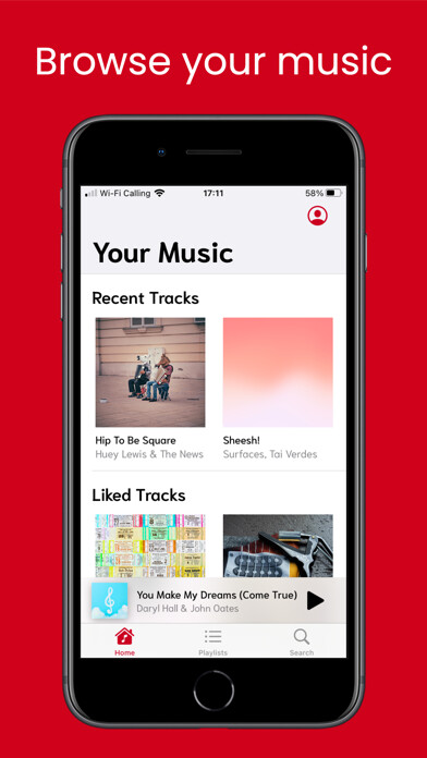 Emulate iPhone app Rubee Music using MyAndroid